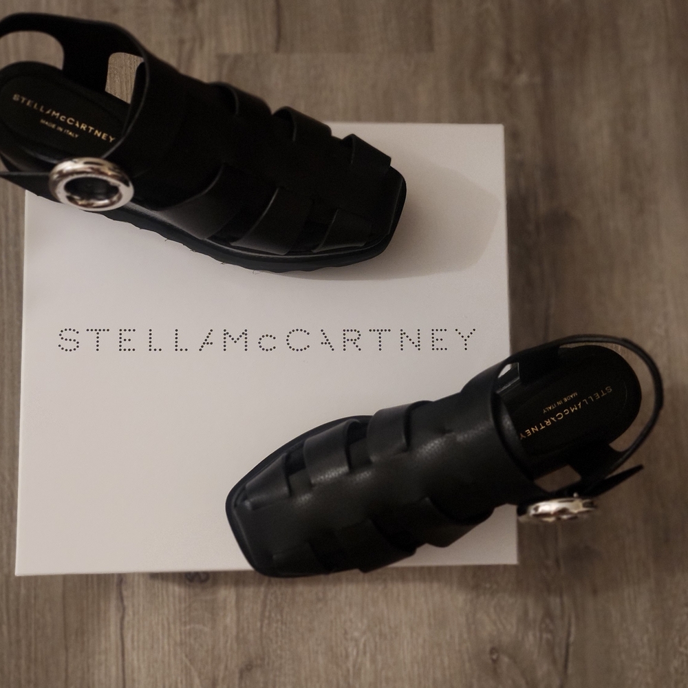 Stella McCartney Black Sandals